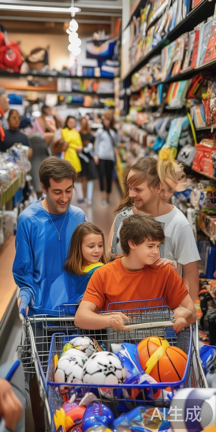 举个例子，假设某次促销期间，购买指定体育用品可享受