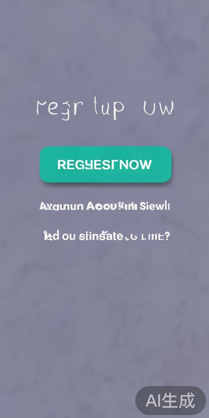 2.&nbsp;点击注册按钮开启账号创建
在首页明显位置，